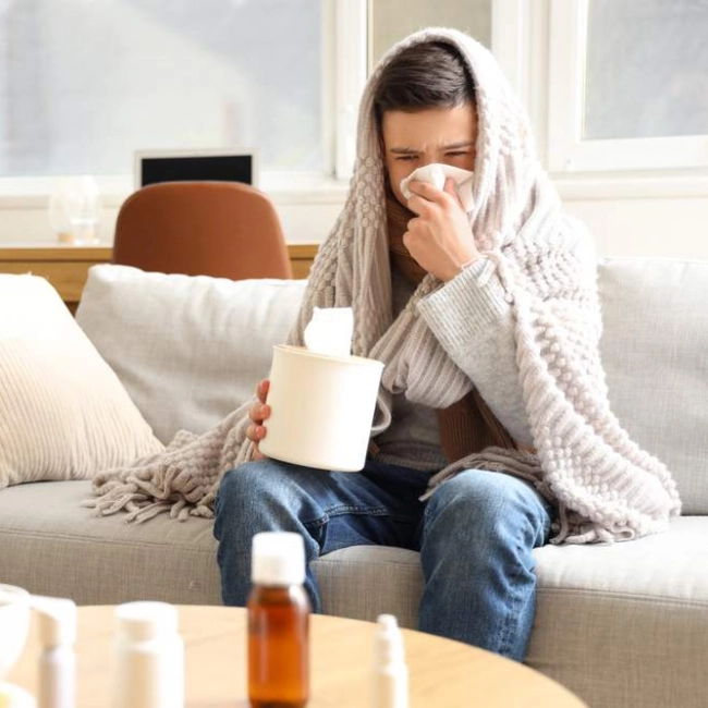 Rhume, covid, grippe : symptômes ?