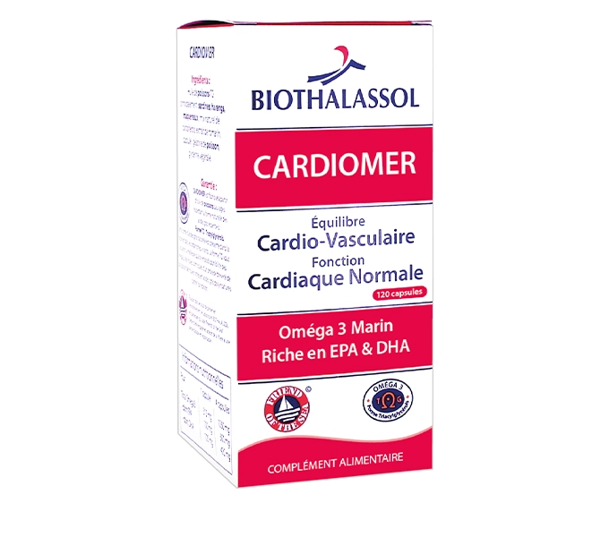 CARDIOMER - complément alimentaire marin fabriqué en France par Biothalassol Image CARDIOMER