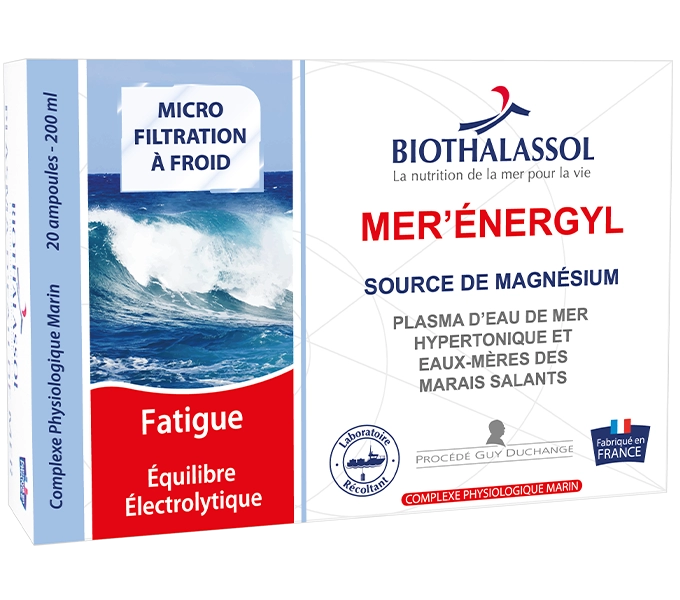 MER'ENERGYL - complément alimentaire marin fabriqué en France par Biothalassol Image MER'ENERGYL