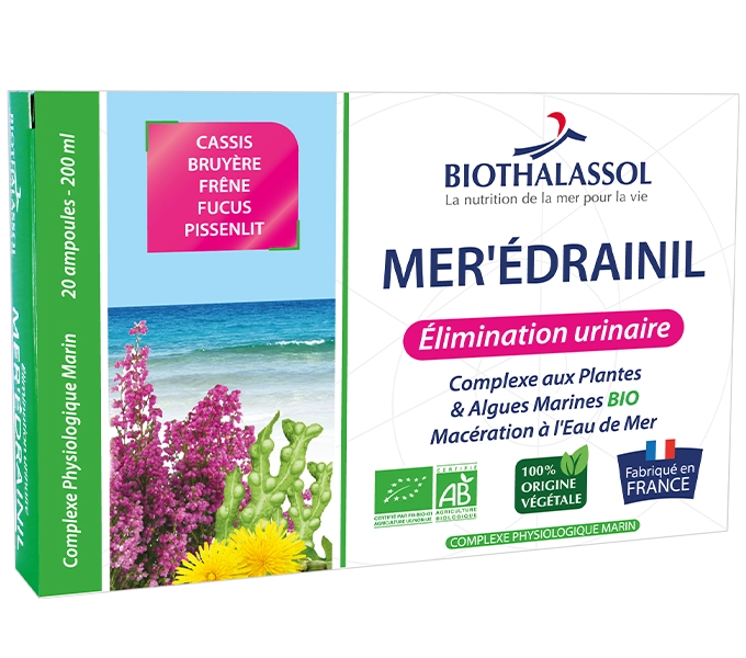 MER'ÉDRAINIL - complément alimentaire marin fabriqué en France par Biothalassol Image MER'ÉDRAINIL