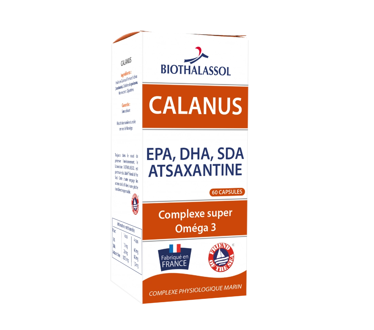 CALANUS - complément alimentaire marin fabriqué en France par Biothalassol Image CALANUS