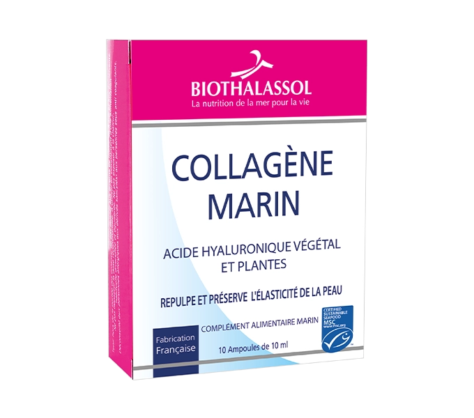 COLLAGÈNE MARIN AH - complément alimentaire marin fabriqué en France par Biothalassol Image COLLAGÈNE MARIN AH