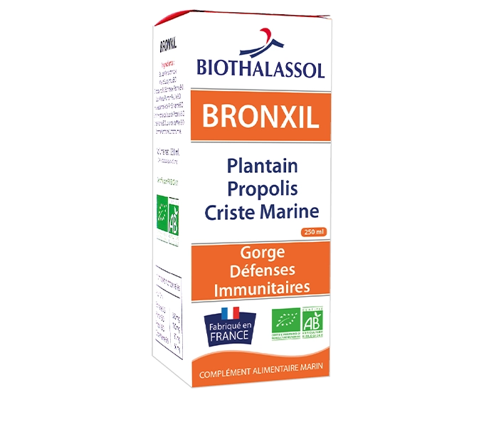 SIROP BRONXIL - complément alimentaire marin fabriqué en France par Biothalassol Image SIROP BRONXIL