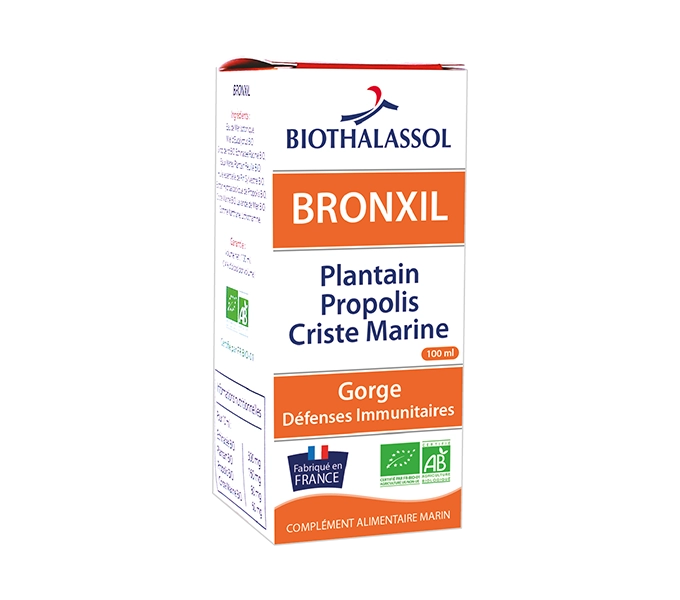 SIROP BRONXIL - complément alimentaire marin fabriqué en France par Biothalassol Image SIROP BRONXIL
