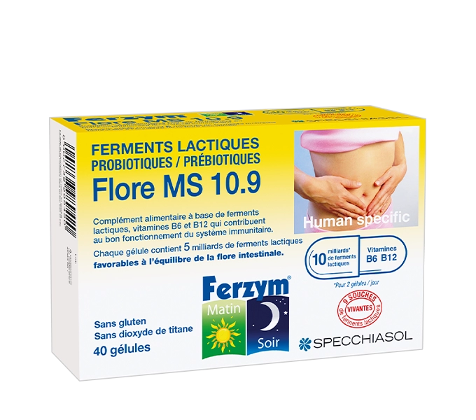 FERZYM FLORE MS 10.9 - complément alimentaire marin fabriqué en France par Biothalassol Image FERZYM FLORE MS 10.9