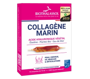 COLLAGÈNE MARIN AH - complément alimentaire marin fabriqué en France par Biothalassol Image COLLAGÈNE MARIN AH