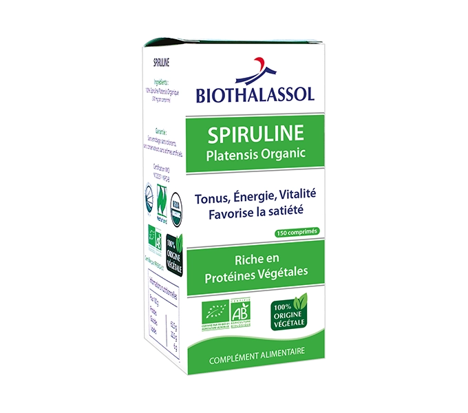 SPIRULINE - complément alimentaire marin fabriqué en France par Biothalassol Image SPIRULINE