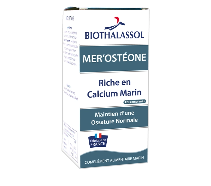 MER'OSTÉONE - complément alimentaire marin fabriqué en France par Biothalassol Image MER'OSTÉONE
