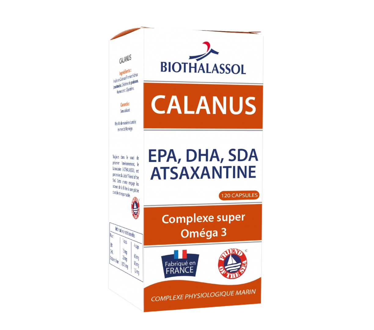 CALANUS - complément alimentaire marin fabriqué en France par Biothalassol Image CALANUS