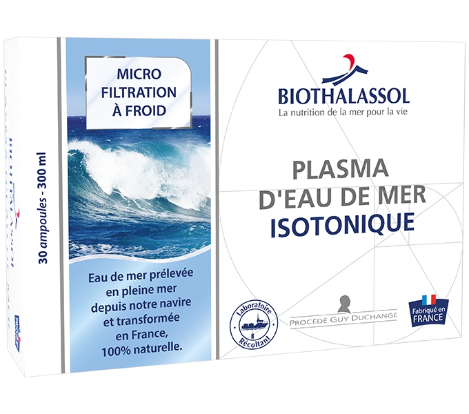 Eau de Mer - Hypertonique - Plasma marin - Sérum - dès 9€/L