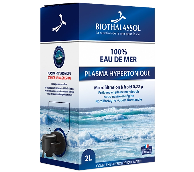 Image PLASMA EAU DE MER HYPERTONIQUE BIB 2L 