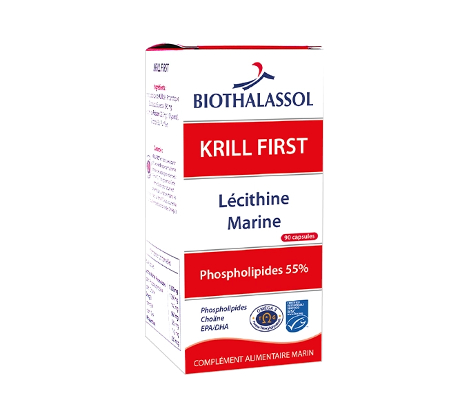KRILL FIRST - complément alimentaire marin fabriqué en France par Biothalassol Image KRILL FIRST